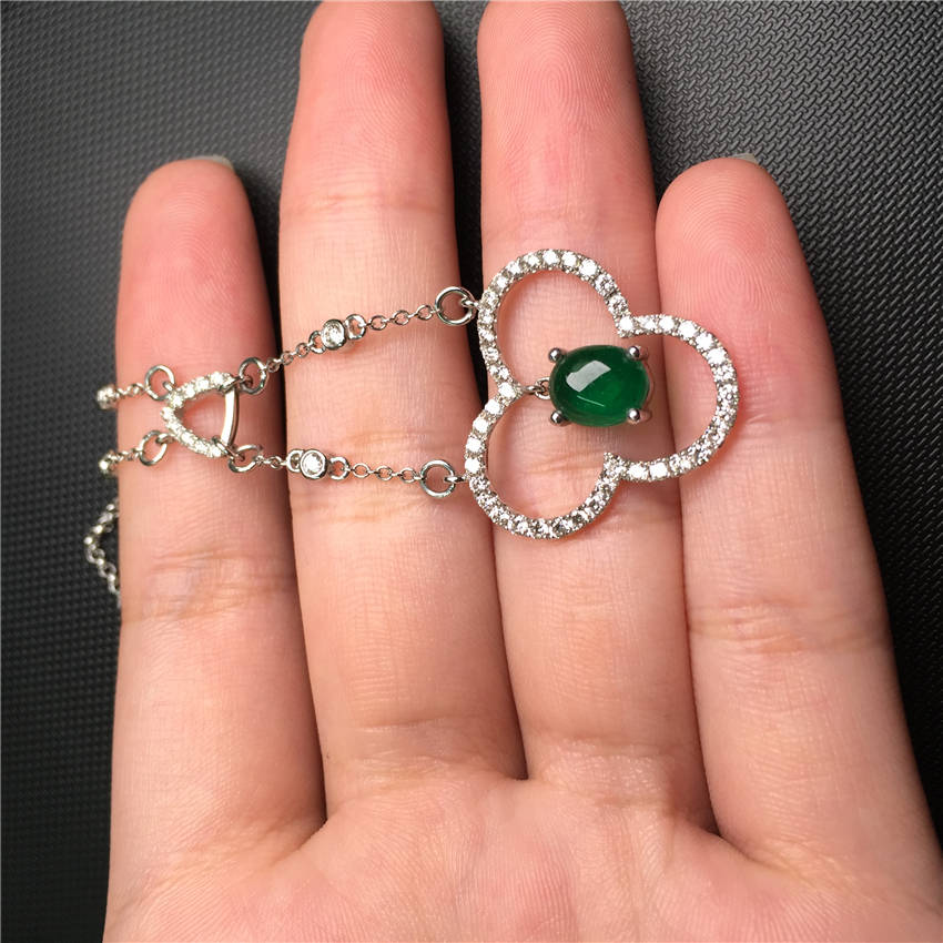 祖母绿链牌1.071ct