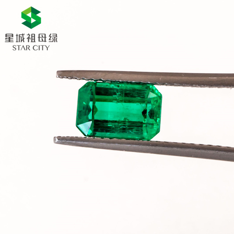 哥伦比亚 祖母绿裸石1.55克拉 GRS green None 无油