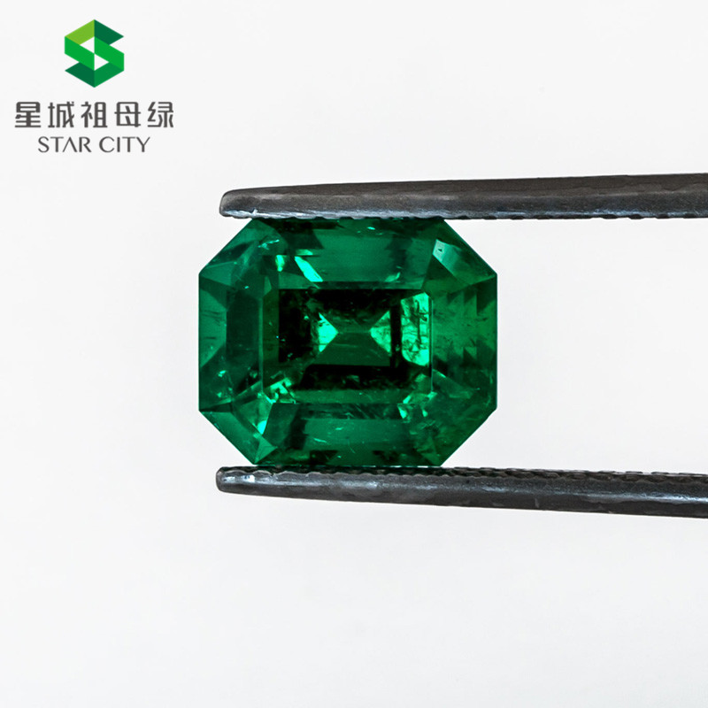 哥伦比亚 祖母绿裸石2.98克拉 GRS vivid muzo Minor