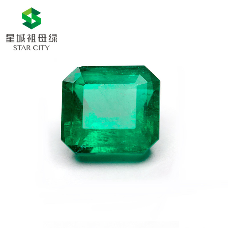 哥伦比亚 祖母绿裸石4.3克拉 GRS muzo vivid green Minor