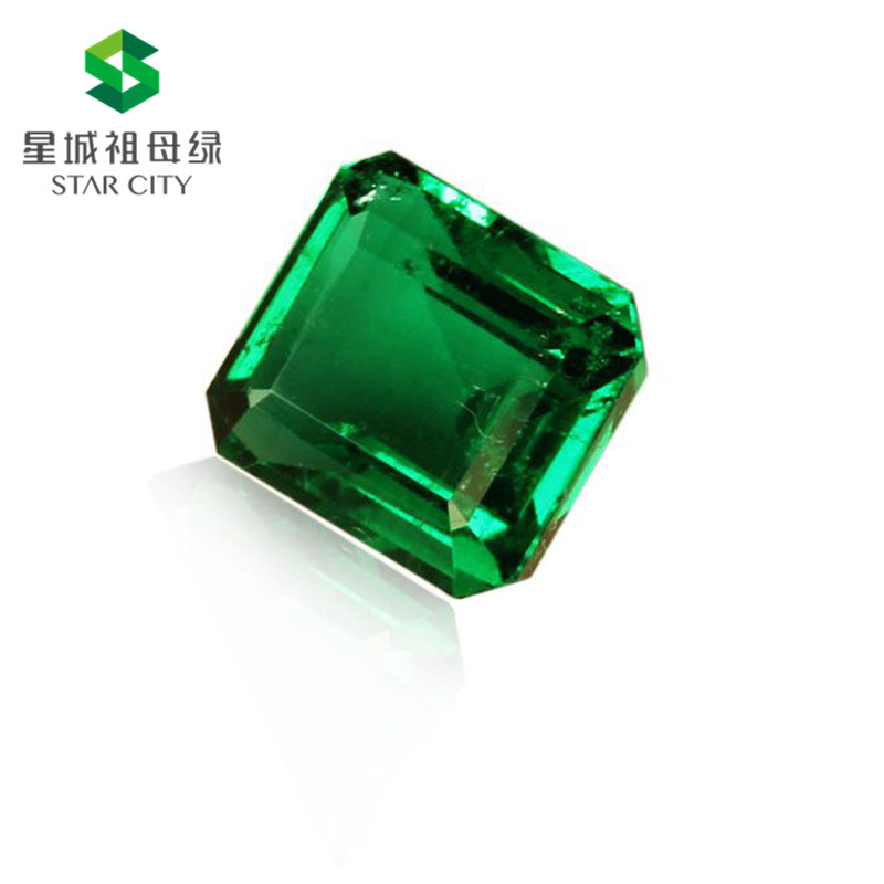 赞比亚 祖母绿裸石3.78克拉 GRS green Minor to Moderate