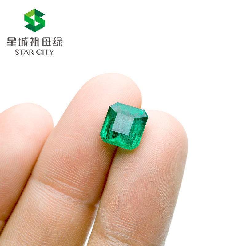 祖母绿宝石裸石 戒面 2.43克拉