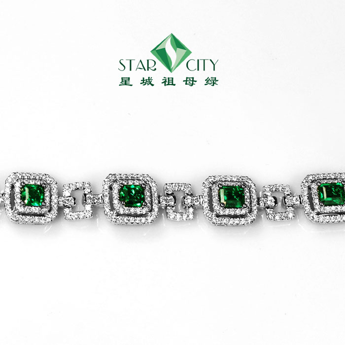 祖母绿手链3.255克拉