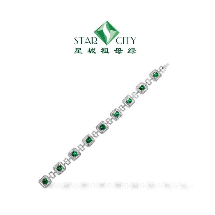 祖母绿手链3.255克拉