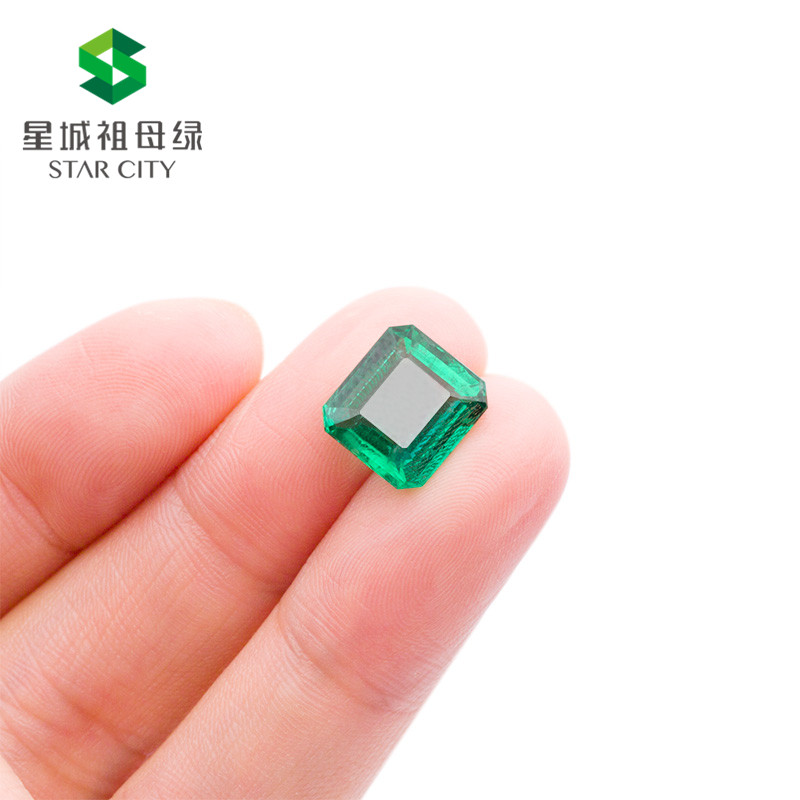 赞比亚 祖母绿裸石4.86克拉 GRS无油