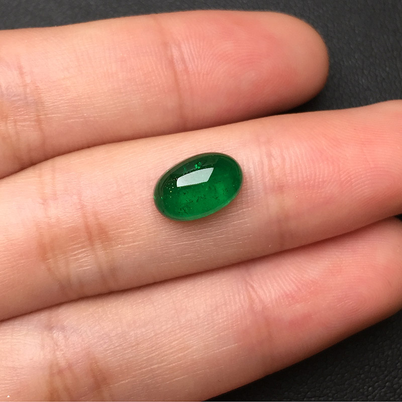 祖母绿裸石2.16克拉 vivid green