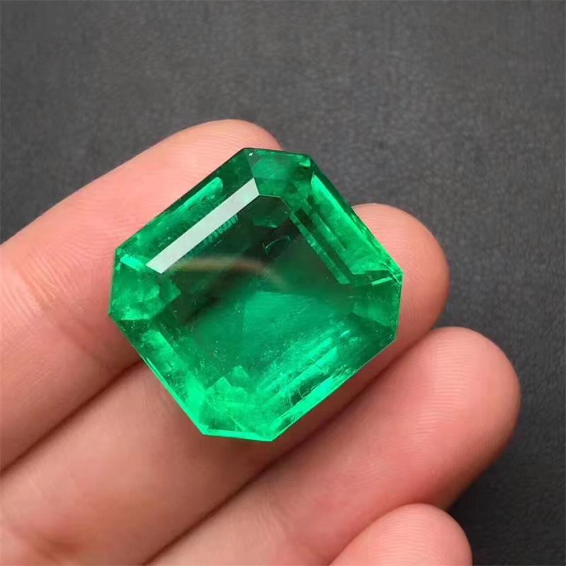 祖母绿裸石30.85克拉 哥伦比亚祖母绿GRS证书