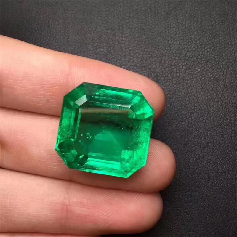 祖母绿裸石30.85克拉 哥伦比亚祖母绿GRS证书